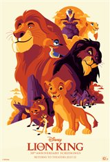 The Lion King 30th Anniversary Movie Poster