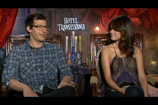 Andy Samberg & Selena Gomez (Hotel Transylvania) - Interview