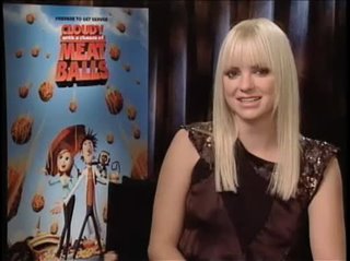 Anna Faris (Cloudy With a Chance of Meatballs) - Interview